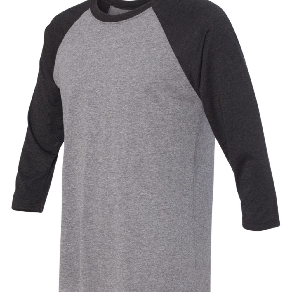 Next Level Raglan Baseball T-Shirt NEW - Picture 2 of 3